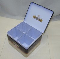 Коробка жестяная чайная винтажная (Z097)