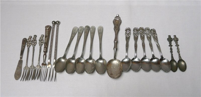 Набор столовых приборов сборный 20 предметов (K636)