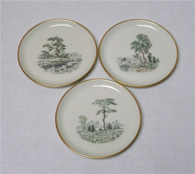 Блюдца подставки 3 шт. (S329)