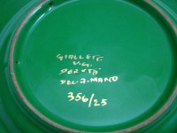 Чайник и блюдо винтажные из Дерута (M352)