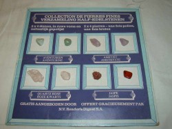 Коллекция полудрагоценных камней 8 шт. (T563)