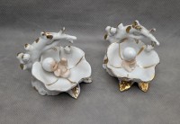 Фигурки фарфоровые винтажные Новорожденные 2 шт. (A932)