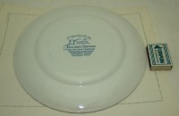 Тарелка фаянсовая Ironstone винтажная (V949)