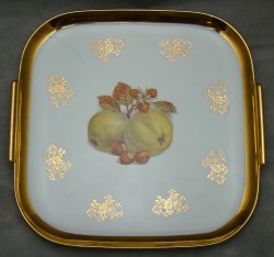 Hutschenreuther поднос блюдо большое фарфоровое винтаж (W216)