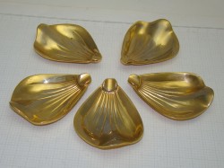 Пепельницы икорницы? индивидуальные Ракушки 5 шт. (Y348)