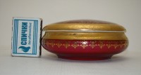 Limoges шкатулка винтажная с галантной сценой Фрагонара (A439)