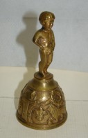 Колокольчик винтажный Писающий мальчик Брюссель (A539)