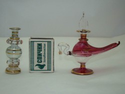 Флаконы парфюмерные 2 шт. с утерей (U122)