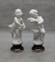 Фигурки статуэтки парные винтажные Путти (B032)