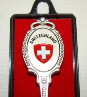 Ложечка сувенирная Швейцария (Y349)