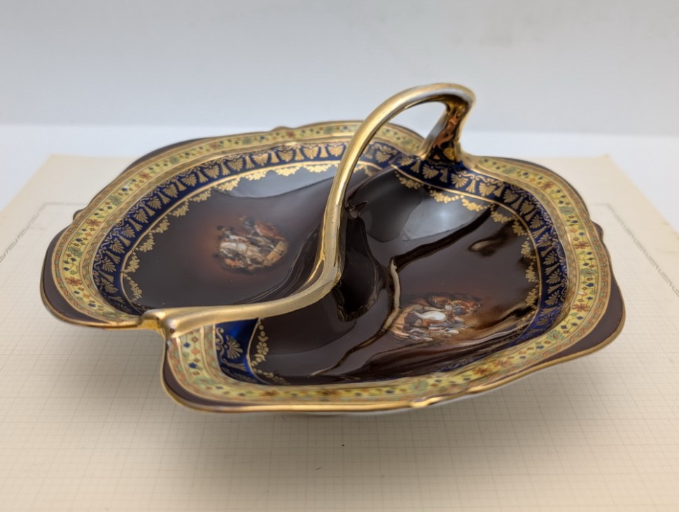 Gloria менажница винтажная Наполеоника (A934)