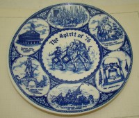 Тарелка памяти американской революции винтажная (V951)