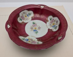 Meito ваза блюдо фарфоровое винтажное (A935)