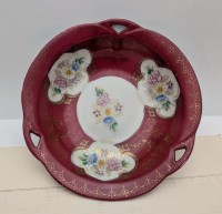 Meito ваза блюдо фарфоровое винтажное (A935)