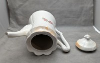 Большой винтажный фарфоровый кофейник (B034)