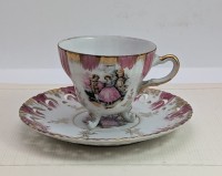 Чайная пара винтажная Versailles Porcelaine (B130)