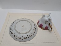 Чайная пара винтажная Versailles Porcelaine (B130)