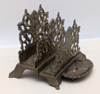 Винтажный письменный прибор подставка для писем (B230)