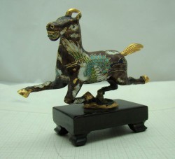 Фигурка "Лошадь" клуазоне (U940)