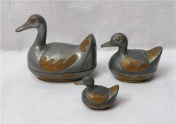 Набор шкатулок "Утки" 3 шт. (R351)