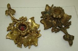 Подсвечники Виноград 2 шт. (Q464)