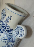 Delft Вазы старинные 2 шт. с реставрацией (M553)