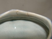 Delft Вазы старинные 2 шт. с реставрацией (M553)