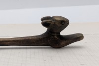 Старинная чесалка для спины с оберегом (B231)
