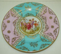 Блюдце фарфоровое Gloria винтажное (V953)