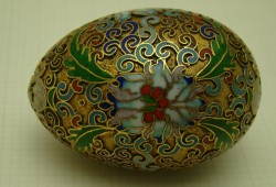 Яйцо декоративное клуазоне (Q338)