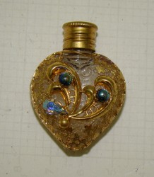 Флакончик для духов микро Сердечко (Q414)