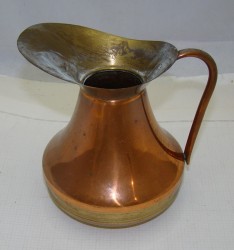 Кувшин медный винтажный  (Q890)