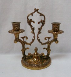 Подсвечник двухрожковый (K842)