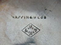 Mappin & Webb вазочки старинные 2 шт. (Y813)