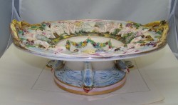 Capodimonte ваза большая фаянсовая (Z194)