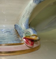 Capodimonte ваза большая фаянсовая (Z194)