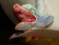 Capodimonte ваза большая фаянсовая (Z194)