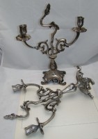 Канделябры подсвечники винтажные 2 шт. (M455)