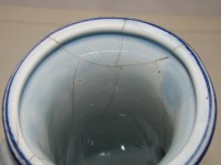 Delft Ваза винтажная с дефектом (M554)