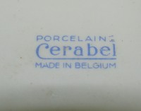 Cerabel блюда тарелки стиле в шинуазри 2 шт. (W696)