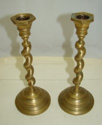 Подсвечники витые парные (Q466)