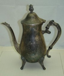 Кофейник чайник старинный Leonard Silver (Q713)