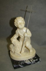 A. Santini фигурка скульптура Юный Иоанн Креститель (X525)