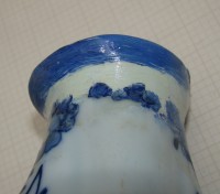 Delft Ваза старинная с реставрацией (M555)
