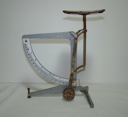 Весы почтовые двушкальные старинные  (T941)