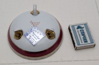 Limoges винтажная орешница розетка Галантная сцена (B133)