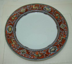 Hope&Carter тарелка старинная Звери (V002)