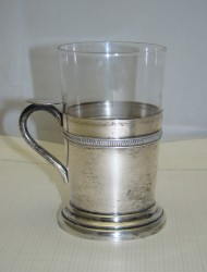 Derby подстаканник старинный со стаканчиком (Y617)