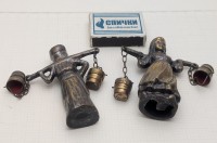 Фигурки старинные Голландские водоносы пара (B234)