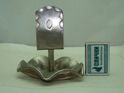 Спичечница с пепельницей старинная (V192)